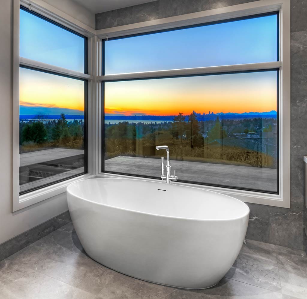 Photo of Custom Home Bathroom Designed by Adam Leland Homes Inc. Seattle, WA